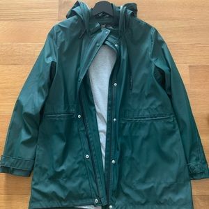 Zara Rain Jacket Green XS